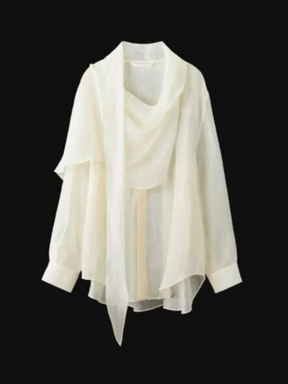 ZARA ZW COLLECTION HANDKERCHIEF SHIRT